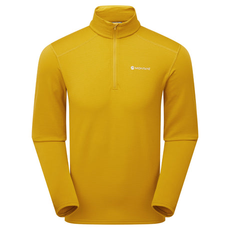 Ginkgo Gold Montane Men's Protium Lite Pull On Fleece Front