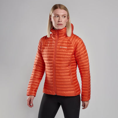 Tigerlily Montane Women's Anti-Freeze Lite Hooded Down Jacket Front