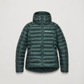 Deep Forest Montane Women's Anti-Freeze Hooded Down Jacket Front FAFZHDFO