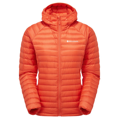 Tigerlily Montane Women's Anti-Freeze Lite Hooded Down Jacket Front