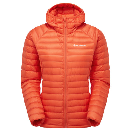 Tigerlily Montane Women's Anti-Freeze Lite Hooded Down Jacket Front