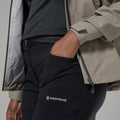 Black Montane Women's Caelum Shorts  Model 5 FCAESBLA
