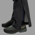 Black Montane Women's Cetus Waterproof Pants Model 4