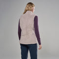 Oyster Montane Women's Caldus XT 2.0 Fleece Gilet Model Back FCXTVOYS