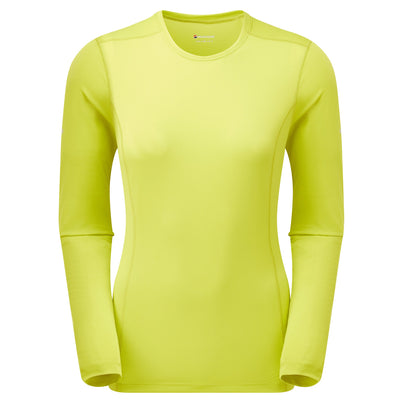 Citrus Spring Montane Women's Dart Lite Long Sleeve T-Shirt Front