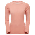 Pink Clay Montane Women's Dart Long Sleeve T-Shirt Front