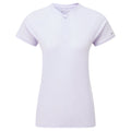 Lilac Haze Montane Women's Dart Nano Zip T-Shirt Front FDNZTLIL