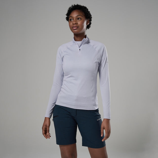 Montane Women's Dart Zip Neck T-Shirt
