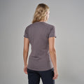 Dusk Montane Women's Dart T-Shirt Model Back FDTTSDUS