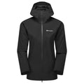 Black Montane Women's Duality Lite Insulated Waterproof Jacket Front