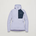 Lilac Haze Montane Women's Dura Hooded Fleece Jacket Front FDURHLIL