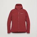 Dark Maple Montane Women's Dura XT Hooded Fleece Jacket Front FDXTHDAM