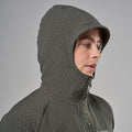 Moss Montane Women's Dura XT Hooded Fleece Jacket Model 8 FDXTHMOS