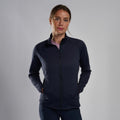 Eclipse Blue Montane Women's Fury Lite Fleece Jacket Model 4