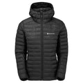 Black Montane Women's Icarus Hooded Insulated Jacket Front