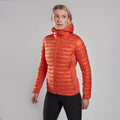 Tigerlily Montane Women's Icarus Lite Hooded Jacket Model Front