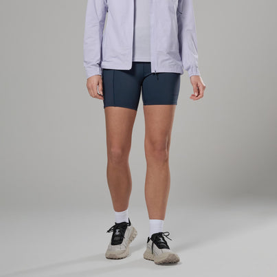 Eclipse Blue Montane Women's Ineo Lite Shorts Front