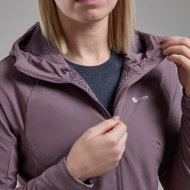 Montane Women's Khamsin Hooded Softshell Jacket