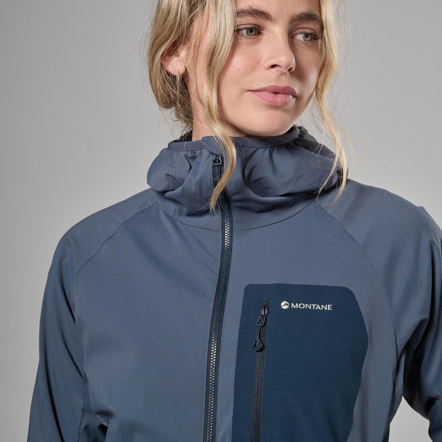 Montane Women's Khamsin Lite Hooded Softshell Jacket