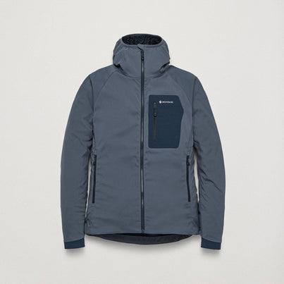 Dark Sky Montane Women's Khamsin Lite Hooded Softshell Jacket Front FKHLHDAS