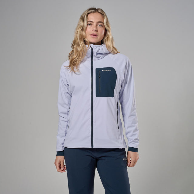 Montane Women's Khamsin Lite Hooded Softshell Jacket
