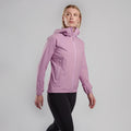 Allium Montane Women's Minimus Lite Waterproof Jacket Model Front