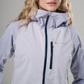 Lilac Haze Montane Women's Minimus Lite Waterproof Jacket Model 4