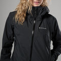 Black Montane Women's Norste Lite Waterproof Jacket Model 4