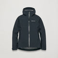Black Montane Women's Norste Lite Waterproof Jacket Front