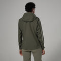 Moss Montane Women's Norste XT Waterproof Jacket Model Back