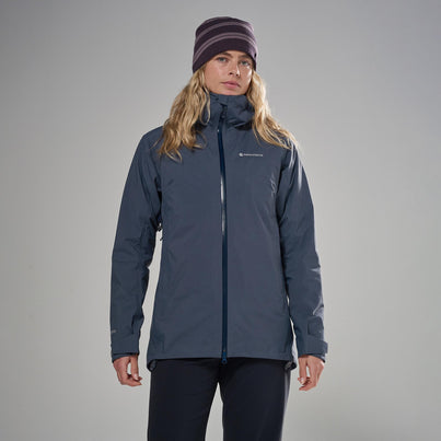 Dark Sky Montane Women's Phase Waterproof Jacket Front FPHJKDAS
