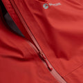 Saffron Red Montane Women's Phase Nano Waterproof Jacket Model 6