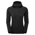 Black Montane Women's Protium Hooded Fleece Jacket Front