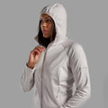 Oyster Montane Women's Protium Hooded Fleece Jacket Model 4