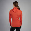 Tigerlily Montane Women's Protium Hooded Fleece Jacket Model Back