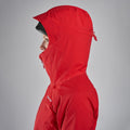 Adrenaline Red Montane Women's Phase XPD Waterproof Jacket Model 6