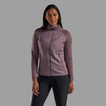 Moonscape Montane Women's Sirocco Lite Hooded Insulated Jacket Model Front