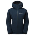 Eclipse Blue Montane Women's Spirit Lite Waterproof Jacket Front