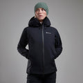 Black Montane Women's Torren Waterproof Jacket Model 4