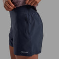 Eclipse Blue Montane Women's Volantis 4" Shorts Model 5