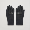 Black Montane Women's Khamsin Lite Softshell Gloves Model Front GFKLIBLA
