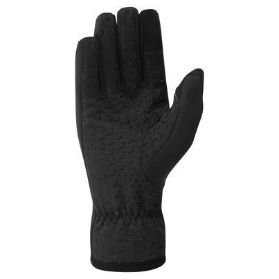 Black Montane Fury XT Fleece Gloves Front