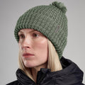 Pale Sage Montane Nev Beanie Hat Model Front