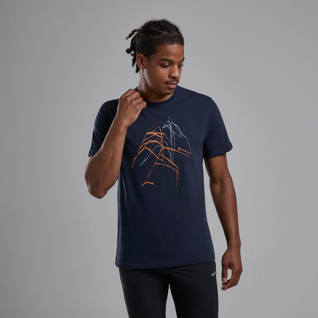 Montane Men's Abstract Mountain T-Shirt