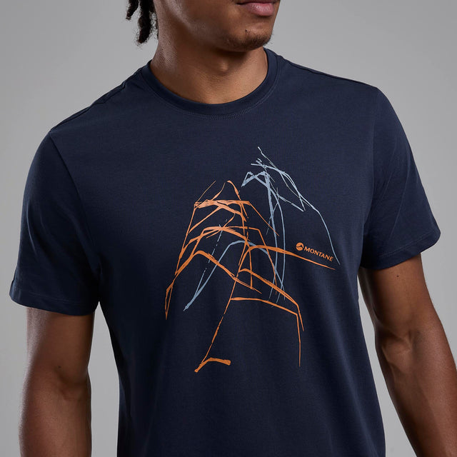 Montane Men's Abstract Mountain T-Shirt