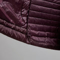 Dark Garnet Montane Men's Anti-Freeze Lite Hooded Down Jacket Model 4