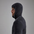 Midnight Grey Montane Men's Caldus XT Hooded Fleece Jacket Model 7