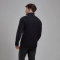 Black Montane Men's Chonos Fleece Jacket Model Back