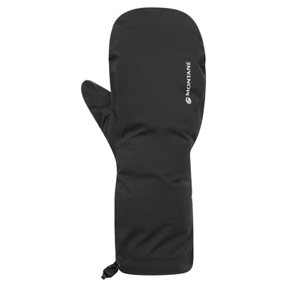 Black Montane Cetus Waterproof Mitts Front MCTSMBLA