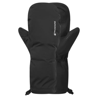 Black Montane Cetus Waterproof Mitts Front MCTSMBLA